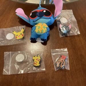 Disney Lilo And Stitch McDonalds Happy Meal Toy Plush Collectible Cool Sunglass